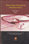 Dasar-Dasar Metodologi Penelitian Klinis Edisi Ke-4 2011